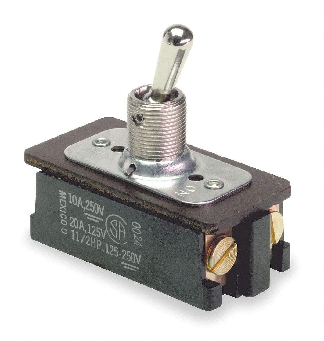 Toggle Switch, Number of Connections: 4, Switch Function: On/Off