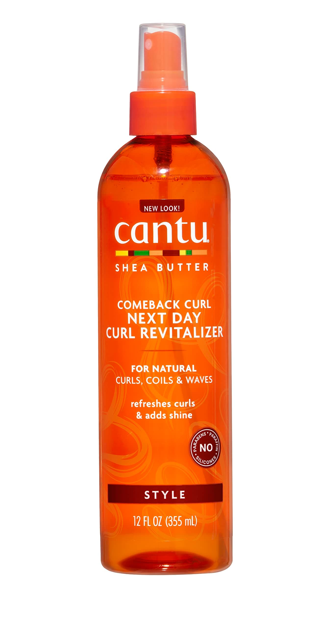 Cantu Comeback Next Day Curl Revitalizer, 12 Fluid Ounce
