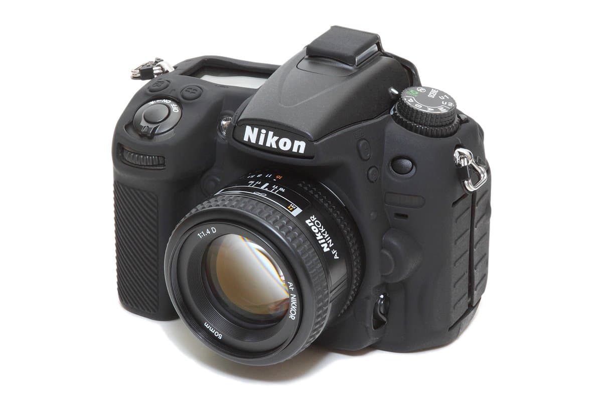 easy silicon cover case for Nikon D7000 with LCD protect film (Black)