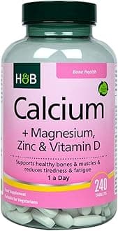 Holland and Barrett Calcium Magnesium Vitamin D & Zinc 240 Tablets