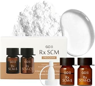 GD11 Rx SCM Program Exosome Facial Serum | Skin Regeneration, Intensive Hydration, Moisturizing Face Serum with CICA, Soothes Irritated Skin, (2ml+5ml)