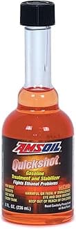 Amsoil Quickshot Fuel Additive 8 oz for 2 and 4 Stroke Gasoline Engine