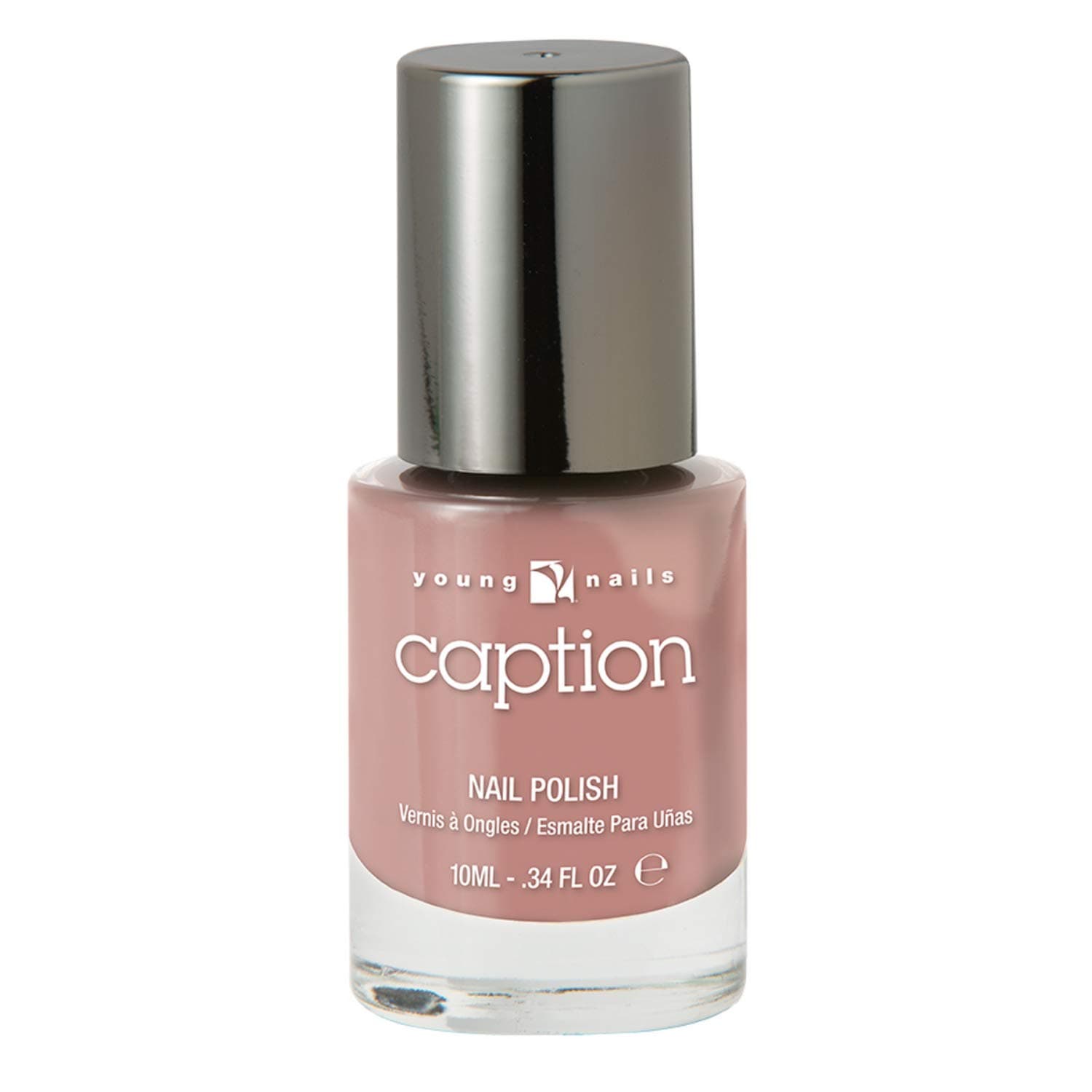 Young Nails Caption Nail Polish Eek, A dusty blush pink