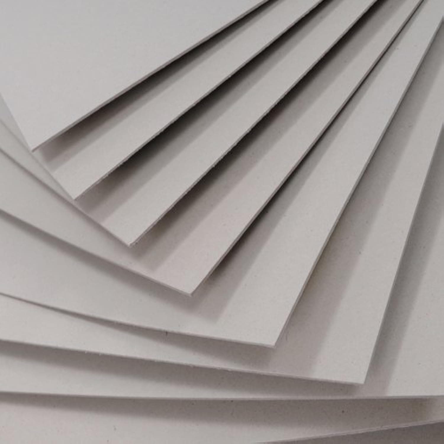 A2 Greyboard 10 Sheets Large Mount Board Backing Board Model Making Presentation Board Recycled Extra Thick 1500 Micron Recycled Card