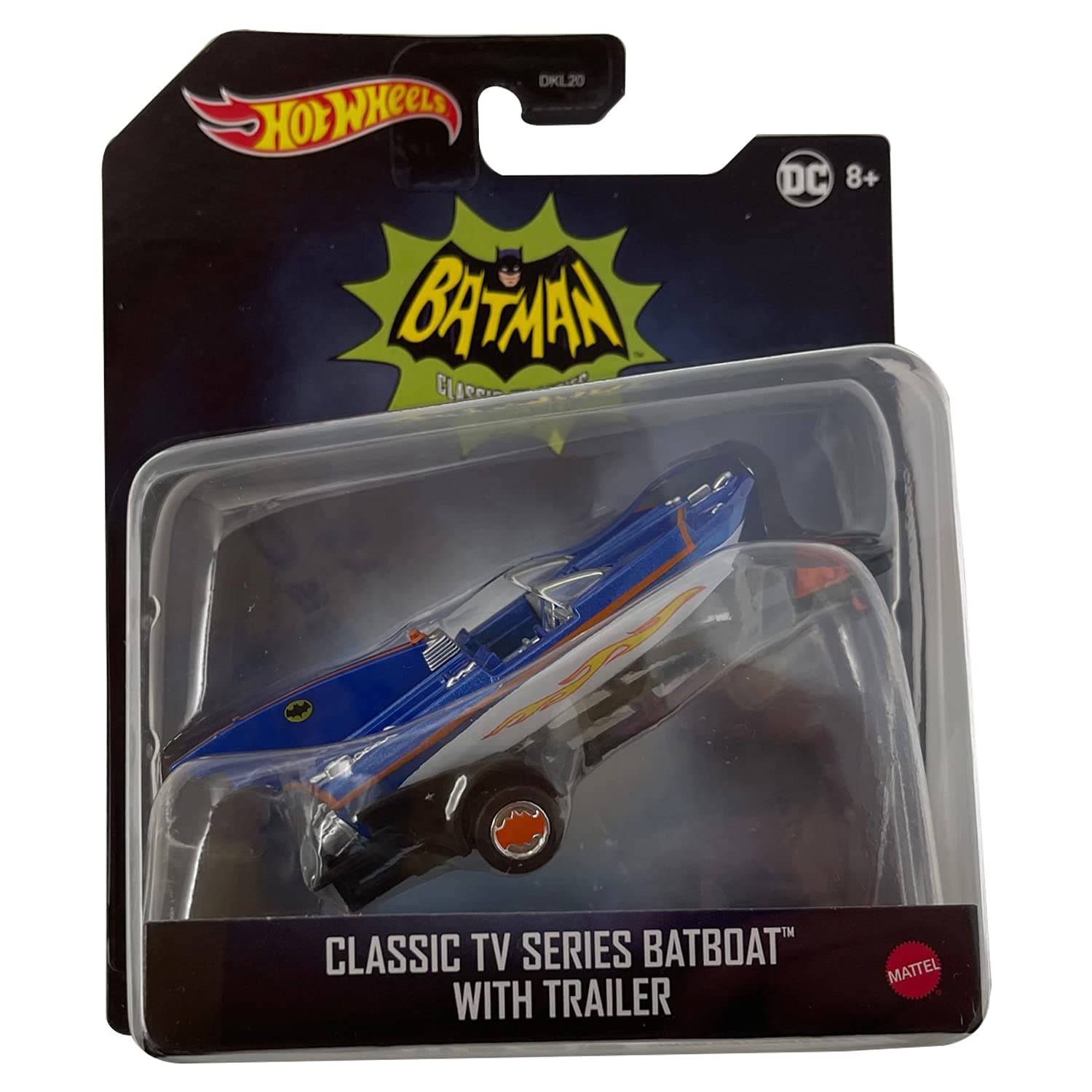 Hot Wheels Classic TV Series Batboat with Trailers