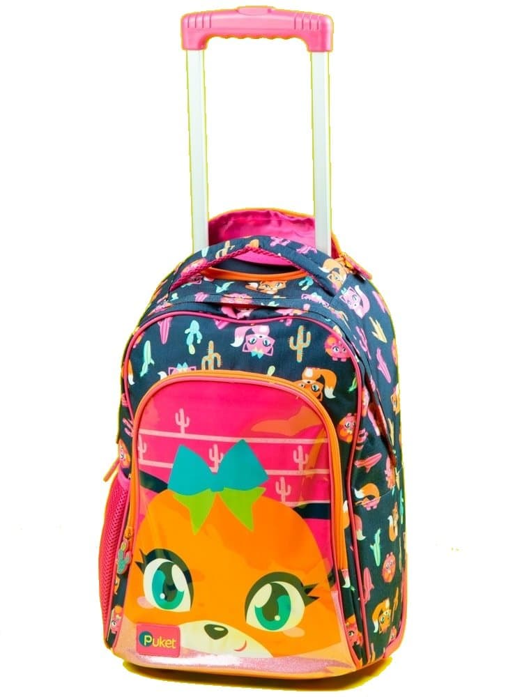 Puket Rollings Cat and Cactus Backpack for kids