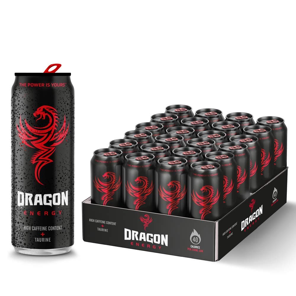 Red Energy Drink 24 x 250ml Cans