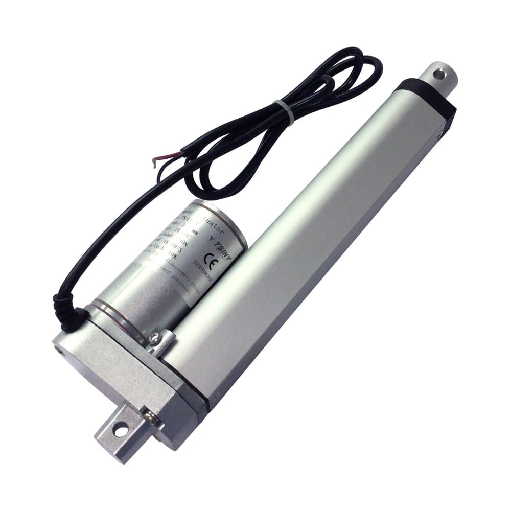 Stroke 6 Inch 150 mm Electric 24V DC Linear Actuator 600N 132lb Window Motor