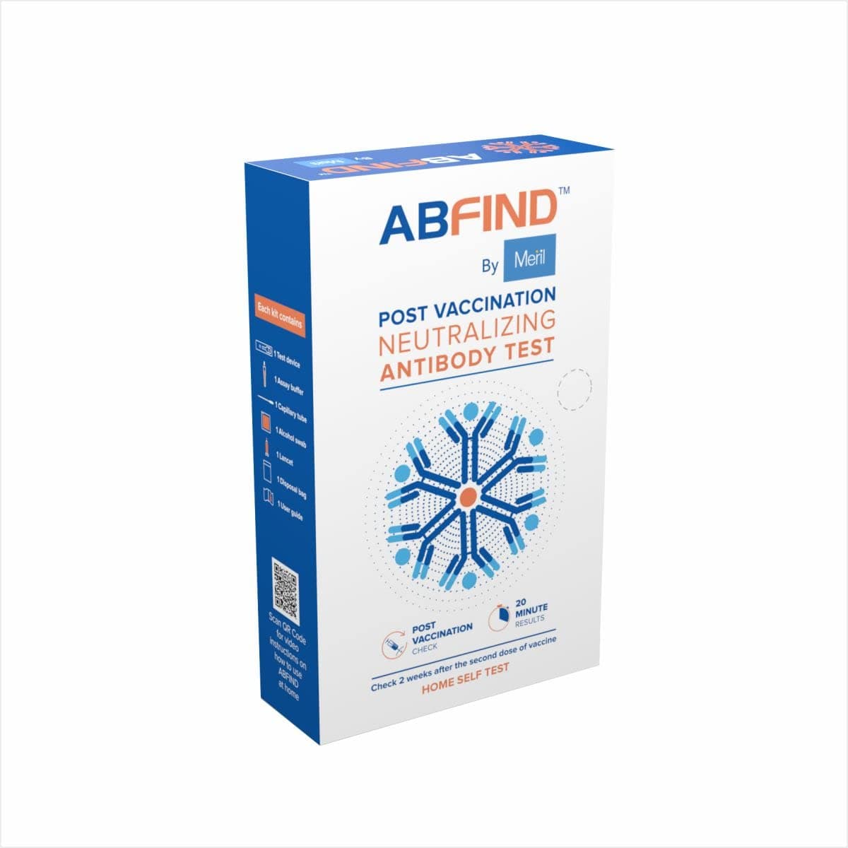 ABFIND India's First Post Vaccination Neutralizing Antibody Test- Pack of 2