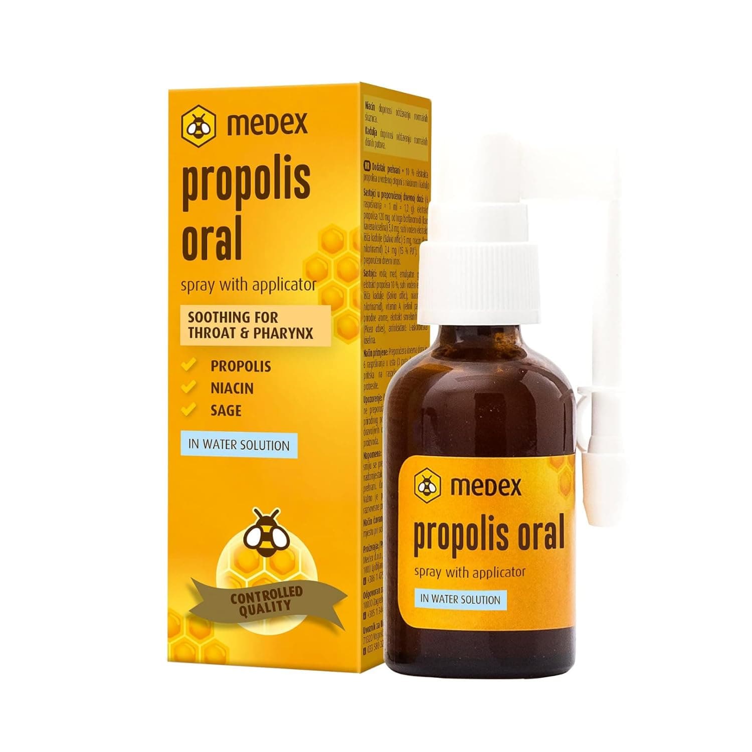 Medex Propolis Oral Spray with Applicator