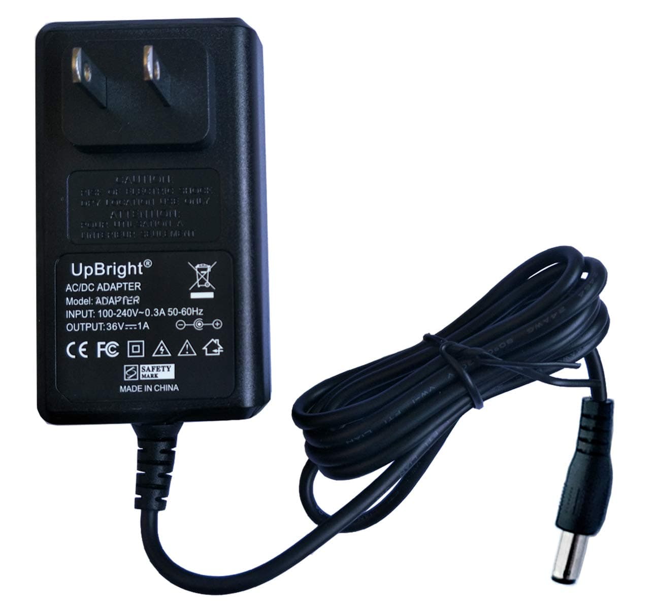 UpBright 36V AC/DC Adapter Compatible with Neuton CE6.4 CE64 CE6.3 CE63 CE6 CE6.2 CE62 QL-09009-B3601000F 14134A00045 Mashin KFH-36007SU Electric Battery Lawn Mower 36-44 VDC Power Supply Charger