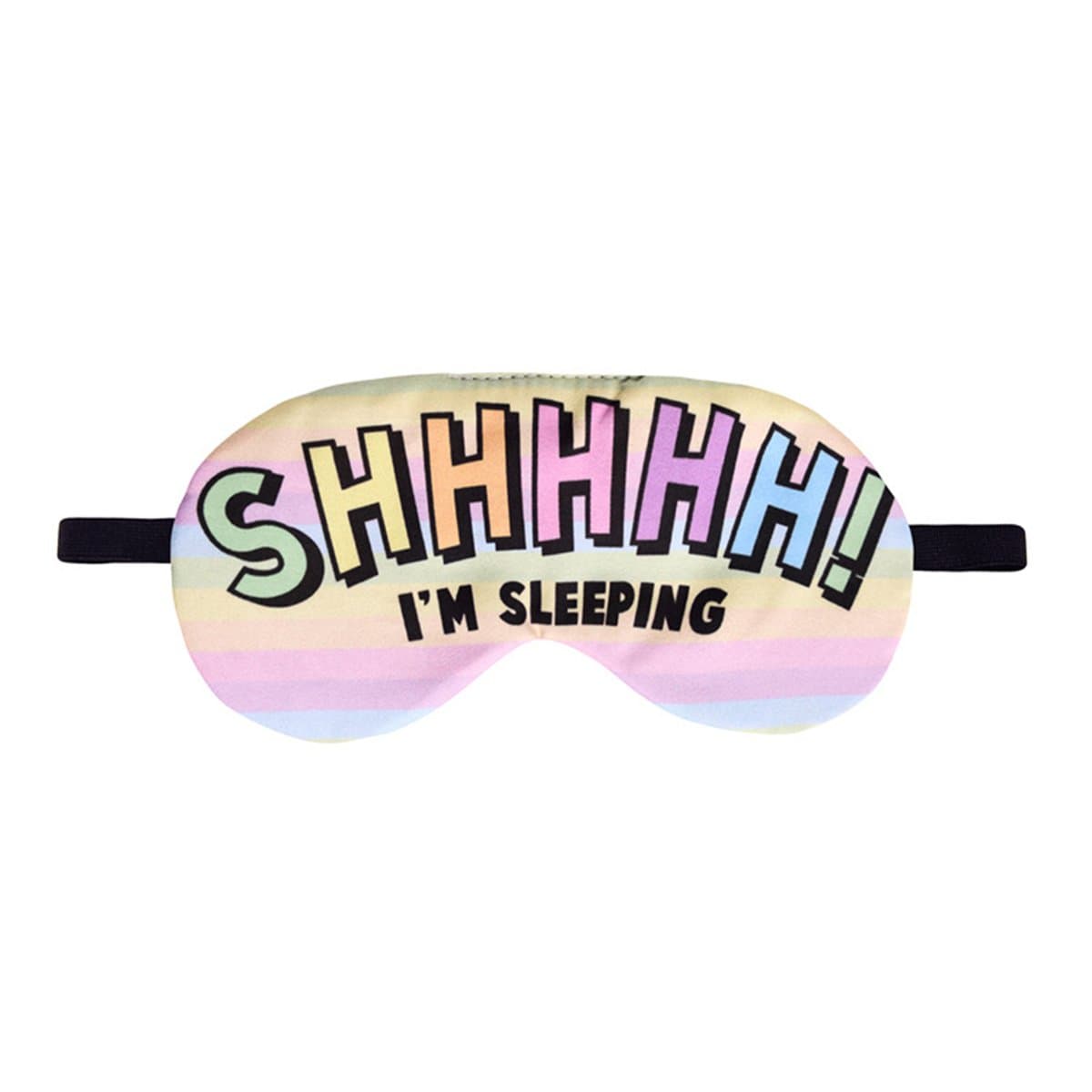 Orlesp-Creative Cartoon Face Eyeshade Sleep Eye Mask Blindfold (Multicolor)