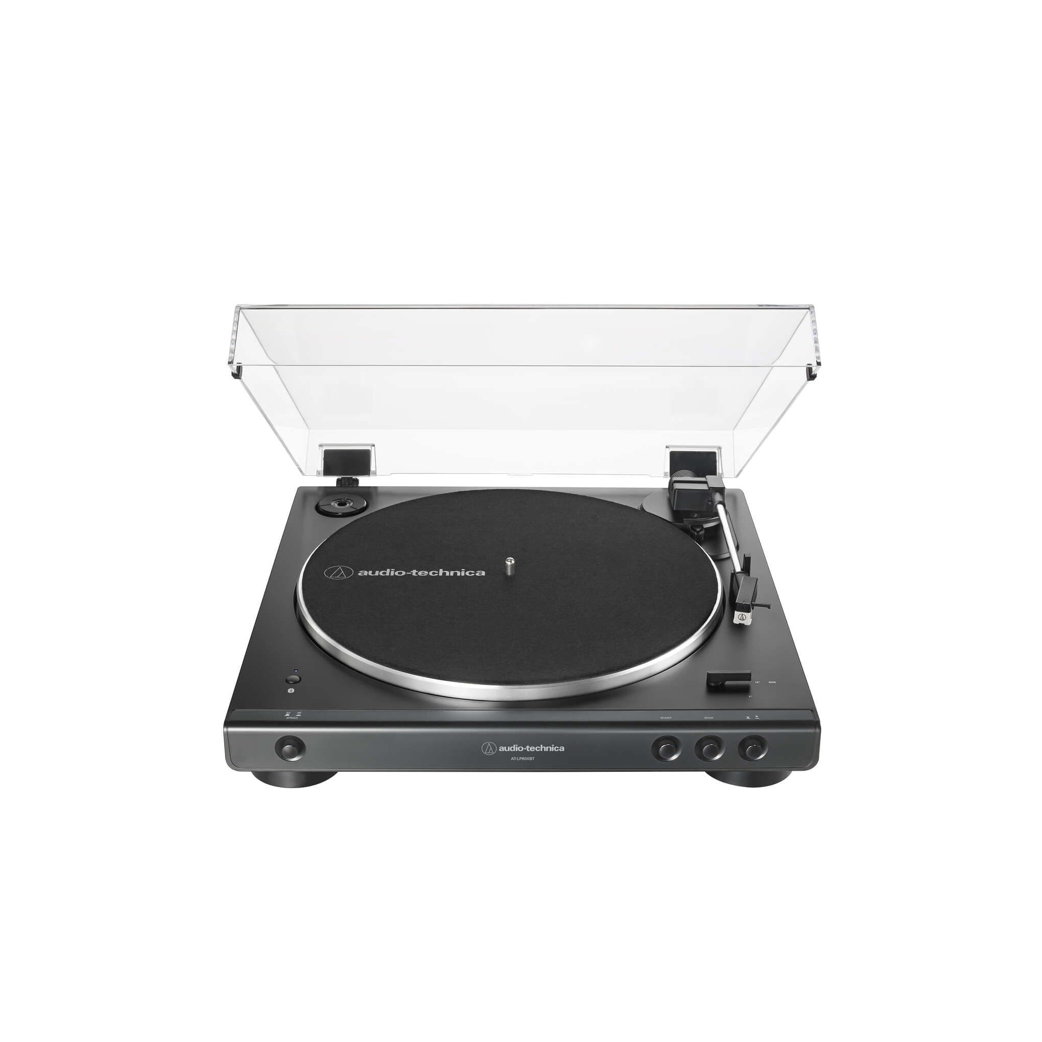 Audio-Technica Audio Technica AT LP60XBT Full Automatic Wireless Belt Drive Turntable, Black
