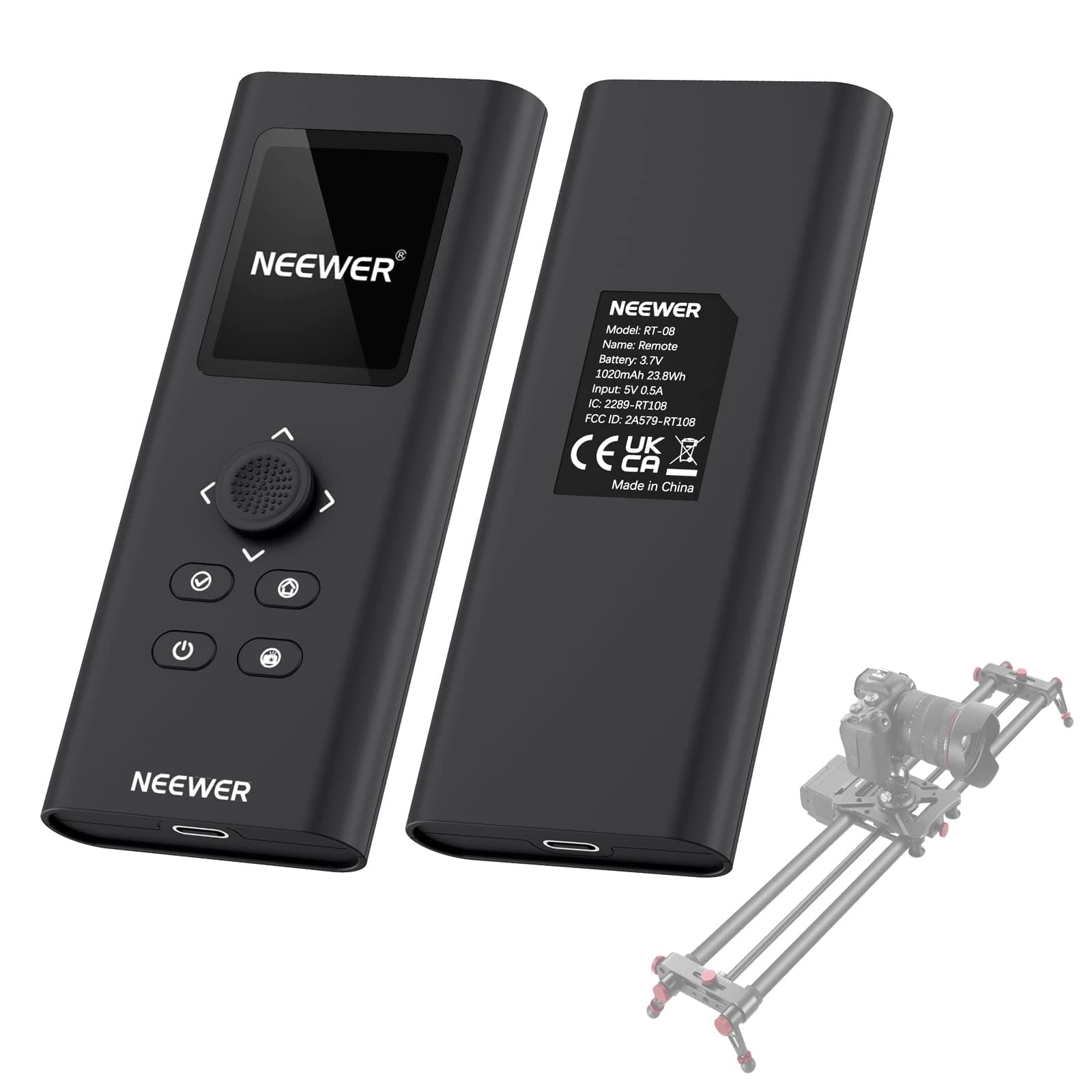 Upgraded 2.4G Remote Control for Motorized Camera Slider