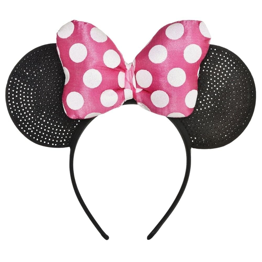 amscan Minnie Mouse Deluxe Headband. - 1 Pc