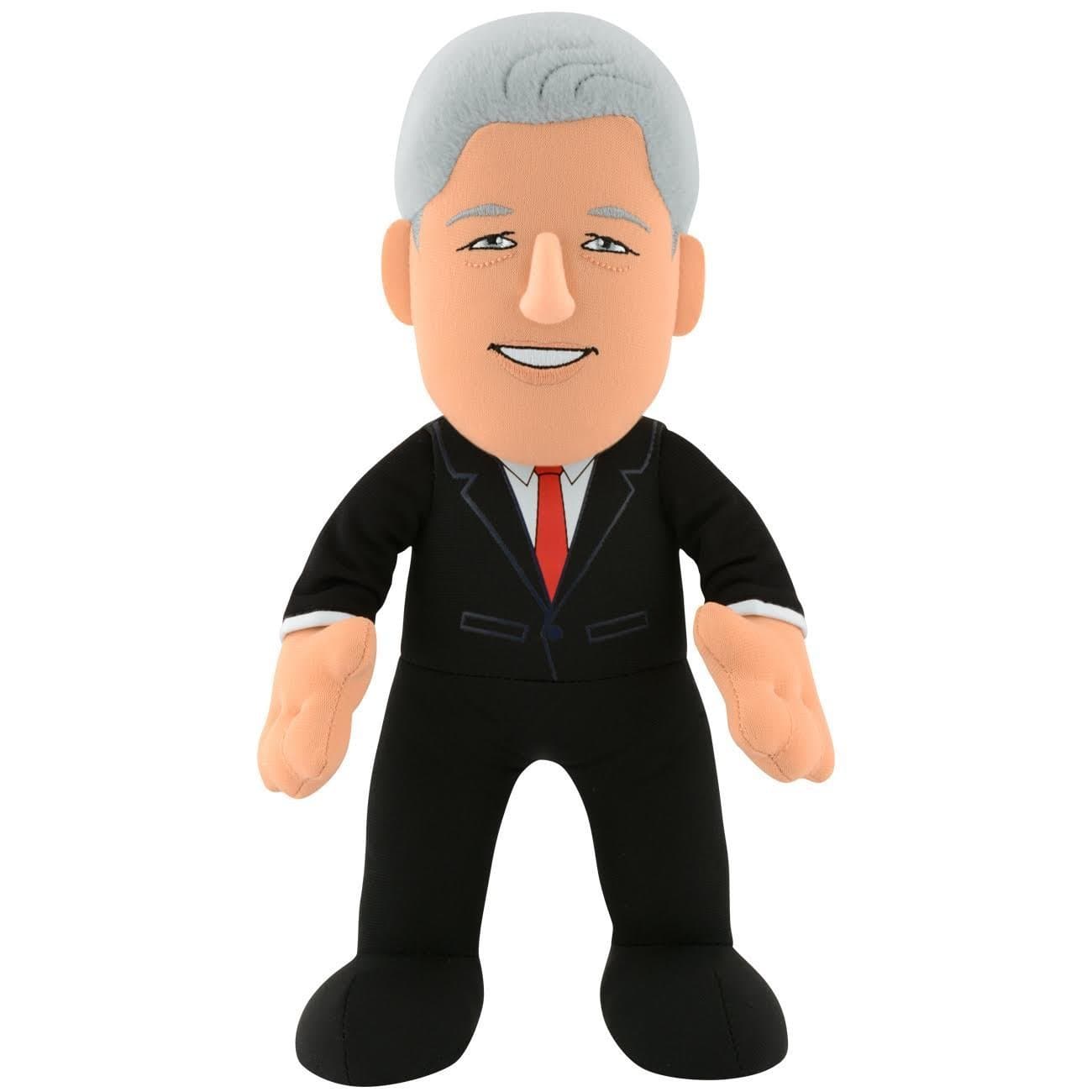 Bleacher Creatures Bill Clinton 10" Plush Figure- A P.O.T.U.S. For Play or Display
