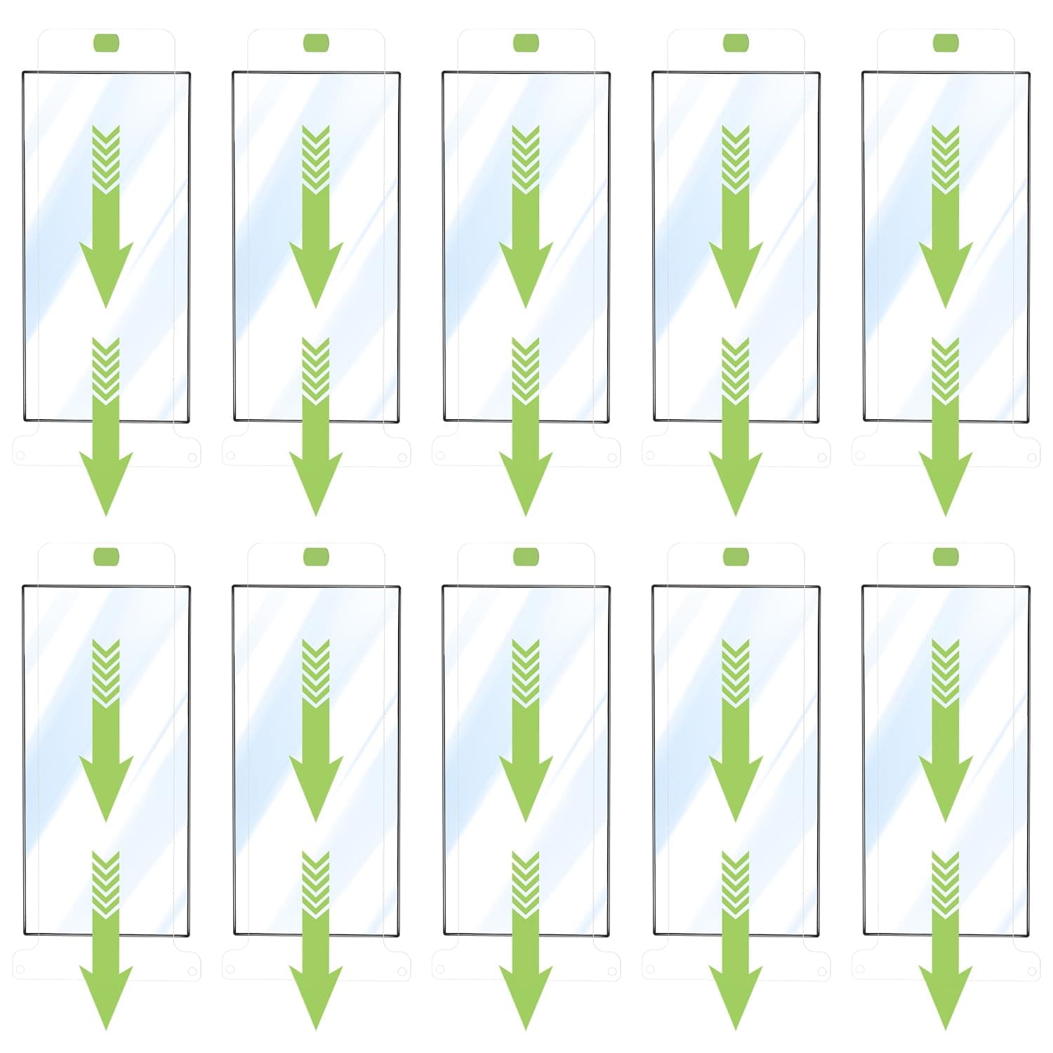 WSKEN [Replacement] for Samsung Galaxy S24 Ultra Screen Protector Tempered Glass- 10 Pack (WITHOUT INSTALLING Box)Global Recycled StandardGlobal Recycled StandardGlobal Recycled Standard