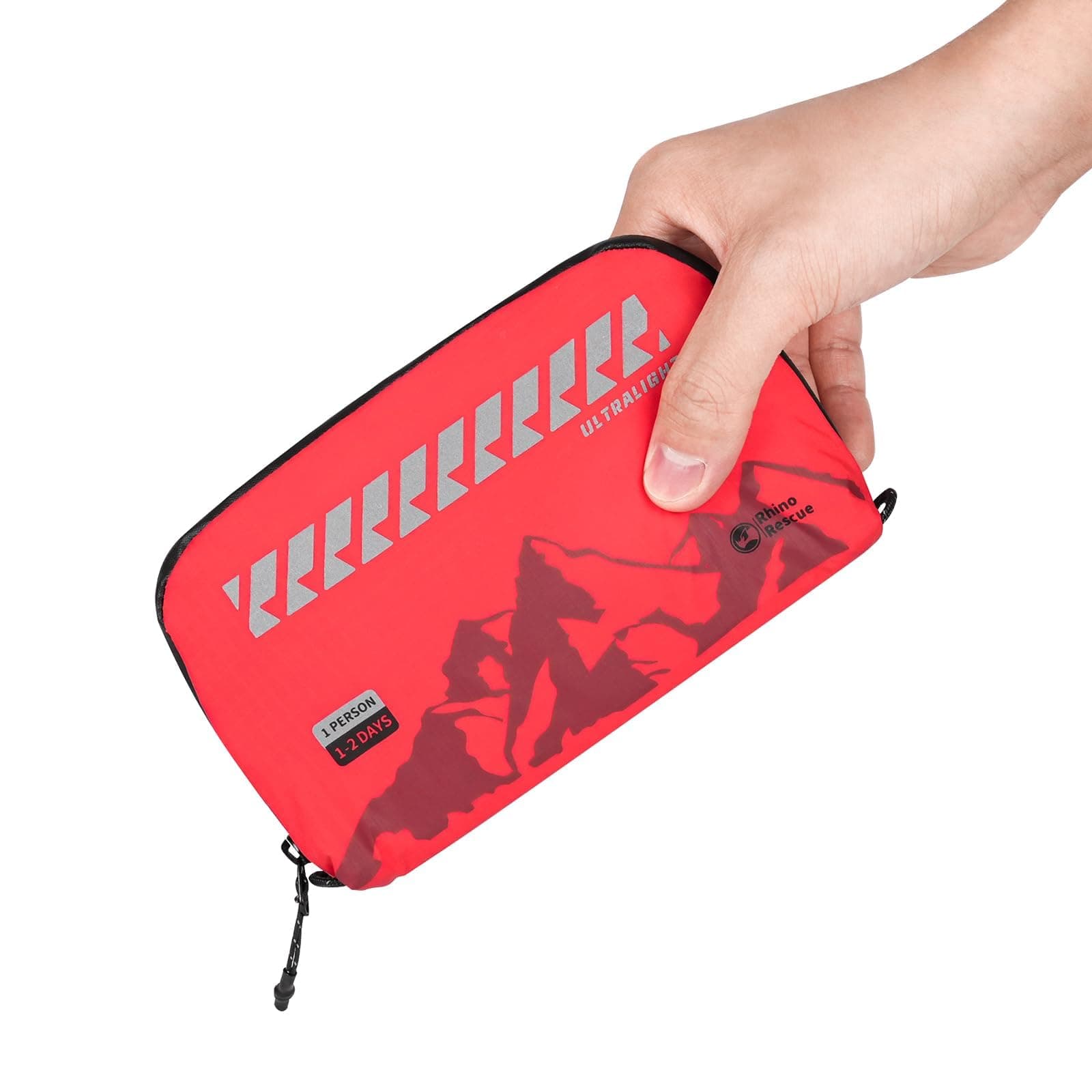 Small First Aid Kit Ultralight Water-Resistent Medical Kit for Hiking, Backpacking, Cycling, Travel, Vehicles