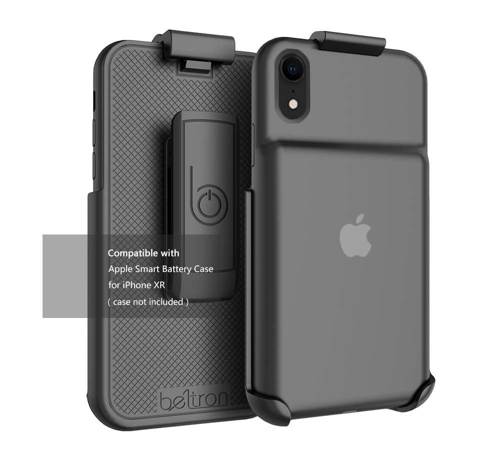 Belt Clip Holster Compatible with Apple Smart Battery Case (for iPhone XR) - Smart Case NOT Included