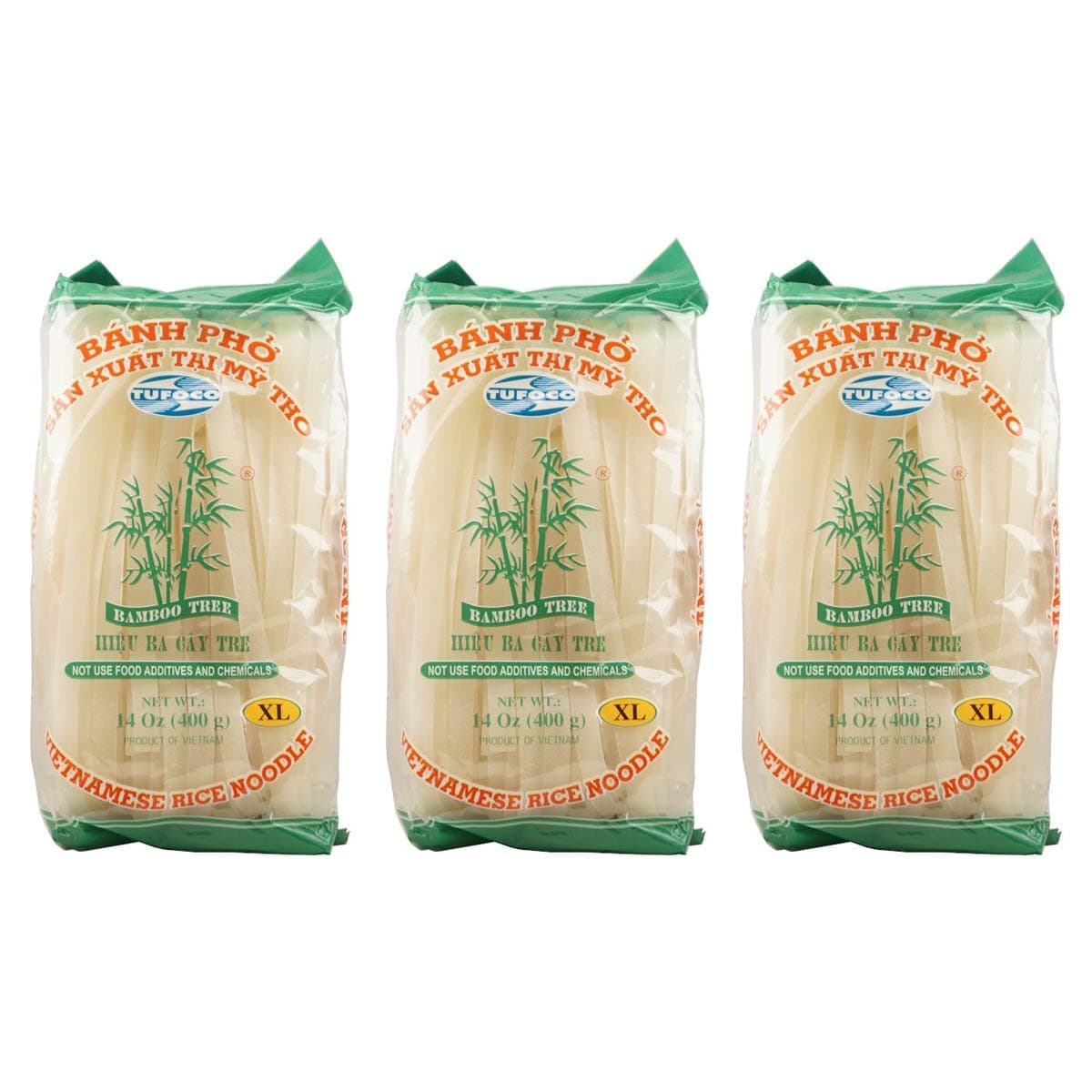 Bamboo Tree Rice Noodle (Extra Large-10MM) 400g - Pack of 3