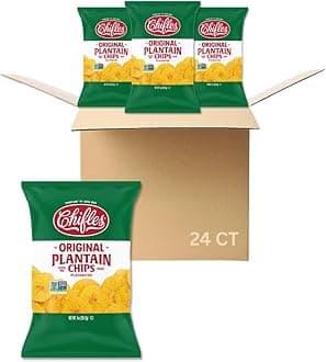 Chifles Original Salted Plantain Chips - 24 Indvidual Bags - Crunchy & Salty ...