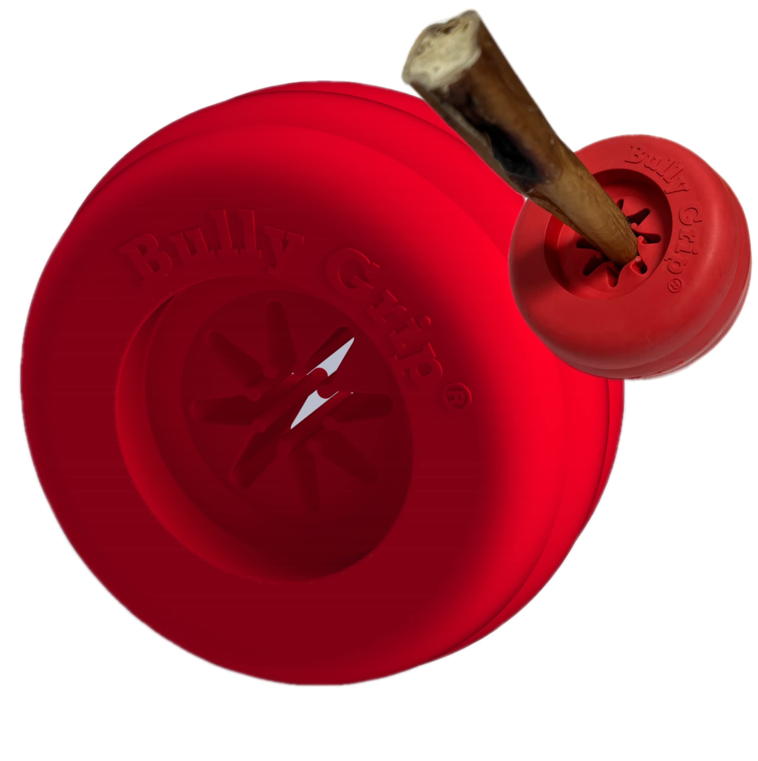 Stick Holder for Dogs - Large Size - Interactive Dog Toy, Dog Treat Holder, Slow Feeder, Treat Dispenser, Chew Toy and Dog Safety Device