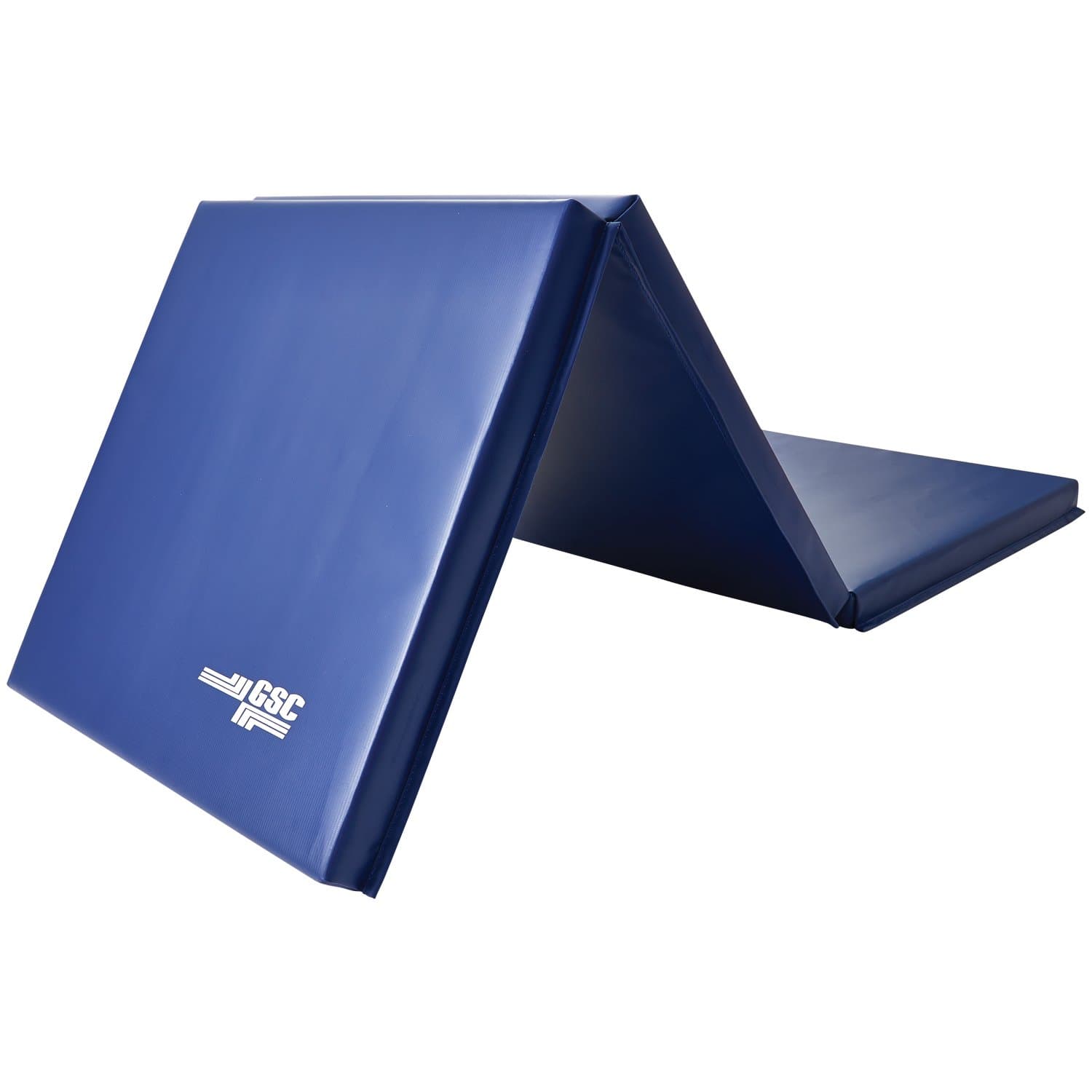 ATHLETIC SPECIALTIES GSC Expando Folding Exercise Mat, Blue , 72"L x 24"W x 2"H