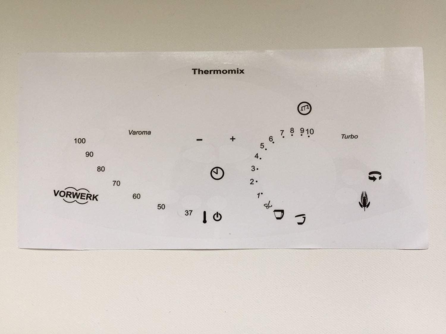 Front plate for Thermomix TM31.
