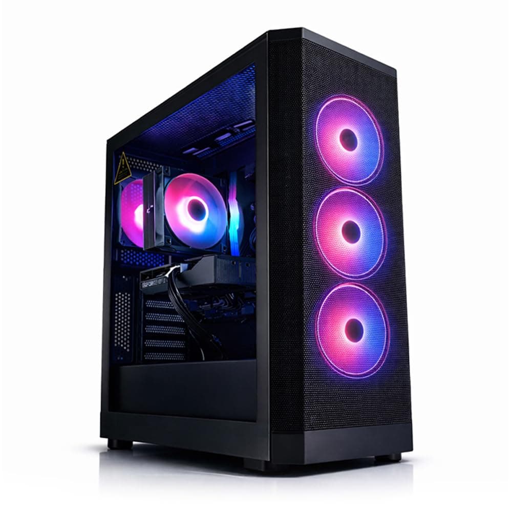 Creed Gaming PC - Intel Core i5-12400F | GeForce RTX 5060 8GB GPU | 32GB DDR4 RAM-1TB NVMe SSD | Air Cooler-H610 MB-650W 80+ PSU | WiFi-Bluetooth-Windows 11 Pro | Desktop Computer