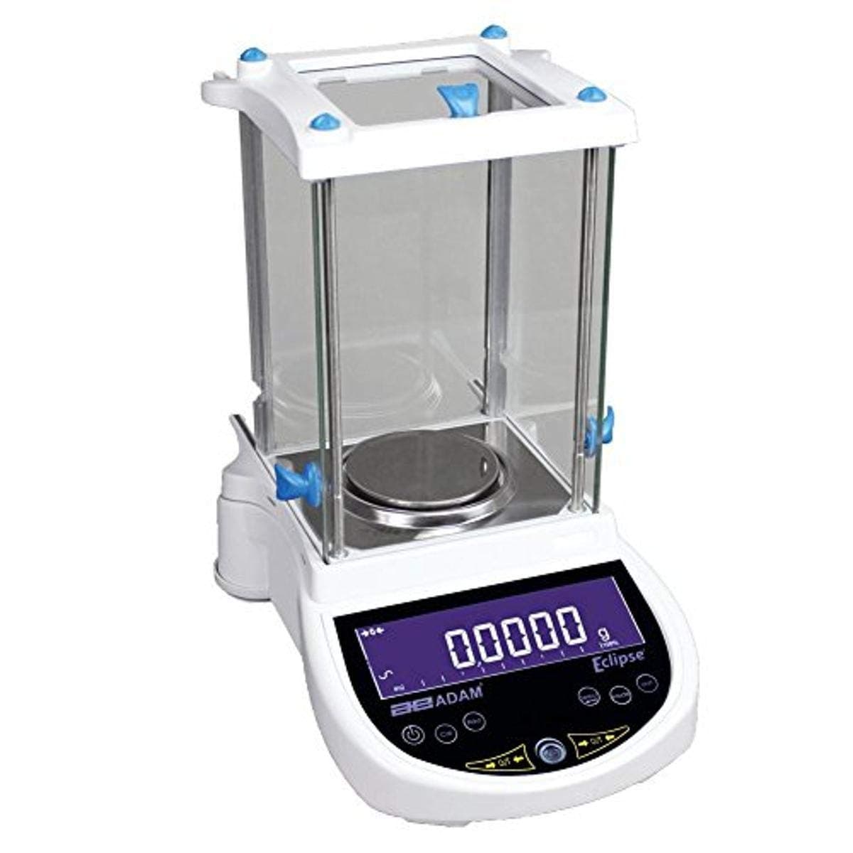 Adam Equipment EBL 214i - 220V Eclipse Analytical Balance, Internal Calibration, 210 g Capacity, 0.1 mg Readability, 3.5" Pan Size, 220V