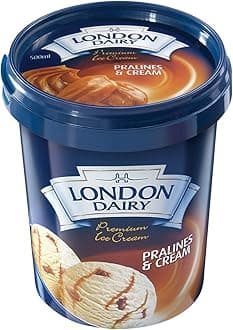London Dairy Pralines & Cream Ice Cream 500ml