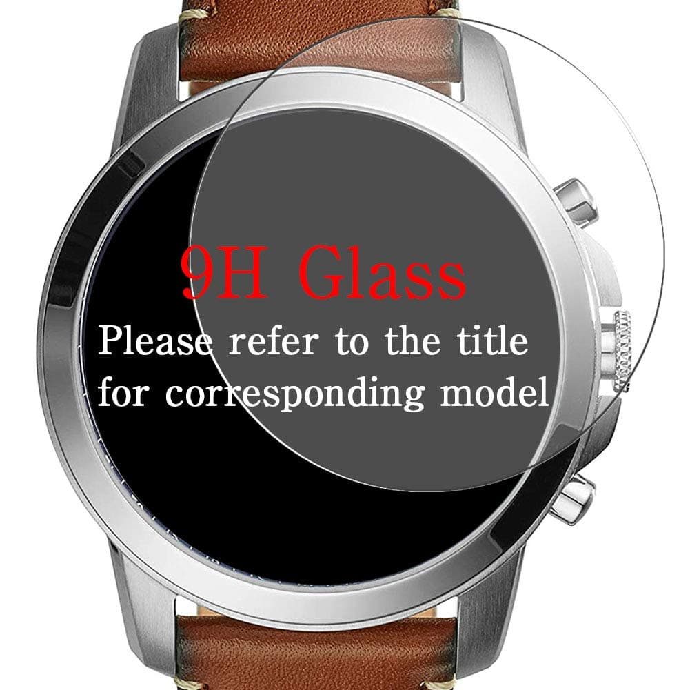 3 Pack] Tempered Glass Screen Protector Compatible with SEIKO Lukia SSQV047 Film Protectors Anti Scratch Bubble Free for Smartwatch