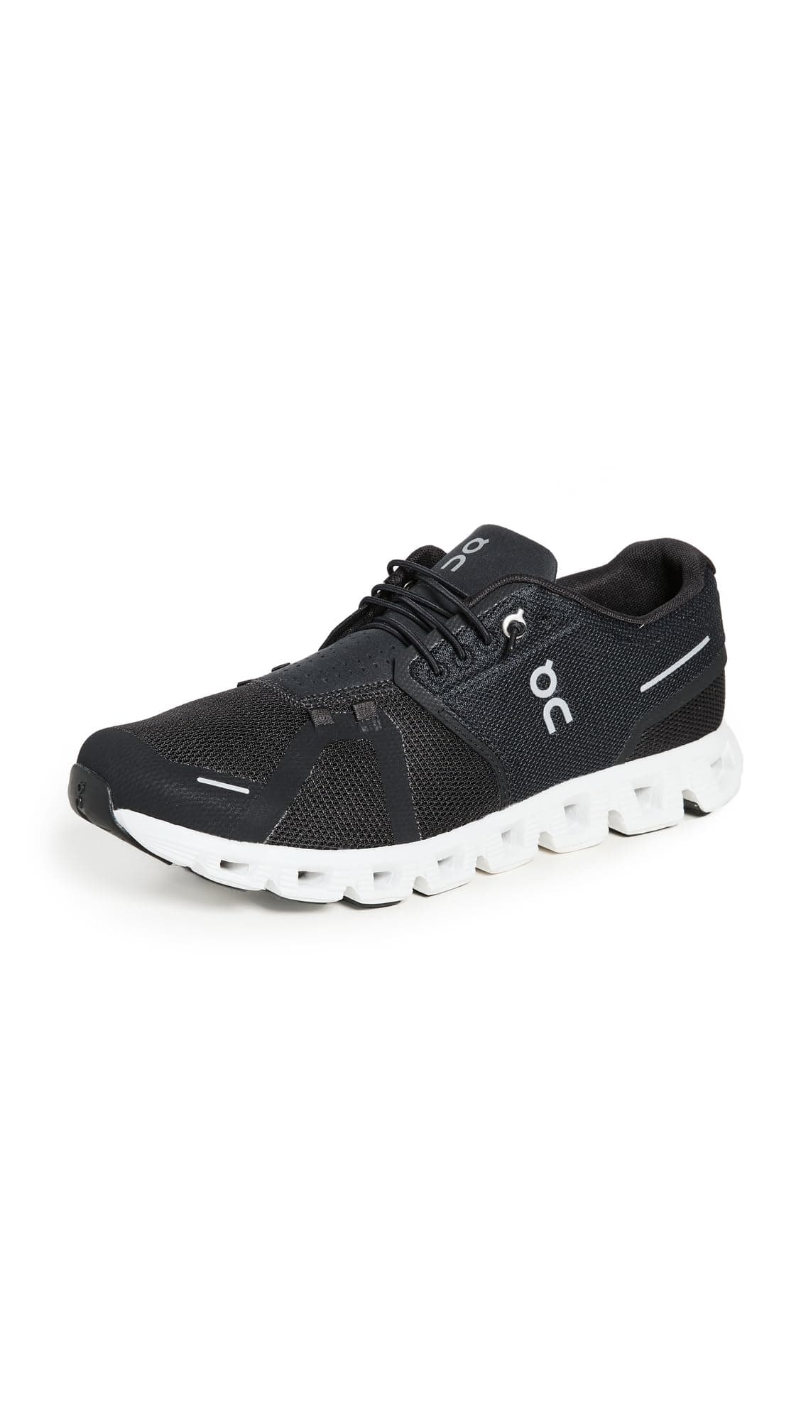 Men's Cloud 5 Sneakers, Black/White, 9.5 Medium US