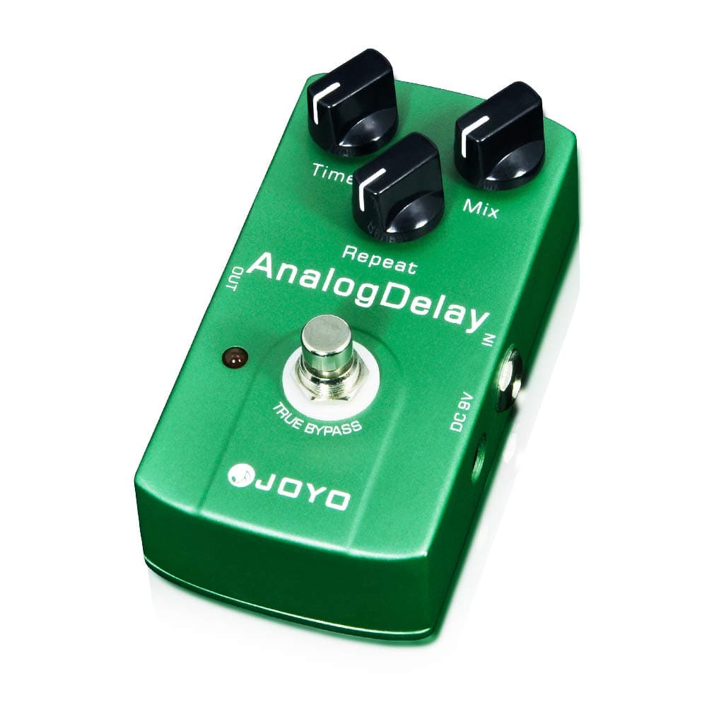 Digital Delay Effect Pedal Mild and Mellow Circuit Delay for Electric Guitar Effect - True Bypass ("Analog" Delay JF-33)