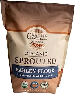Granite Mill Farms Sprouted Organic Barley Flour, 30 oz