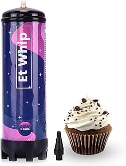 2.2L Whipped Cream Charger Nitrous Oxide Tank Whip Cream Chargers 1340g 1Count