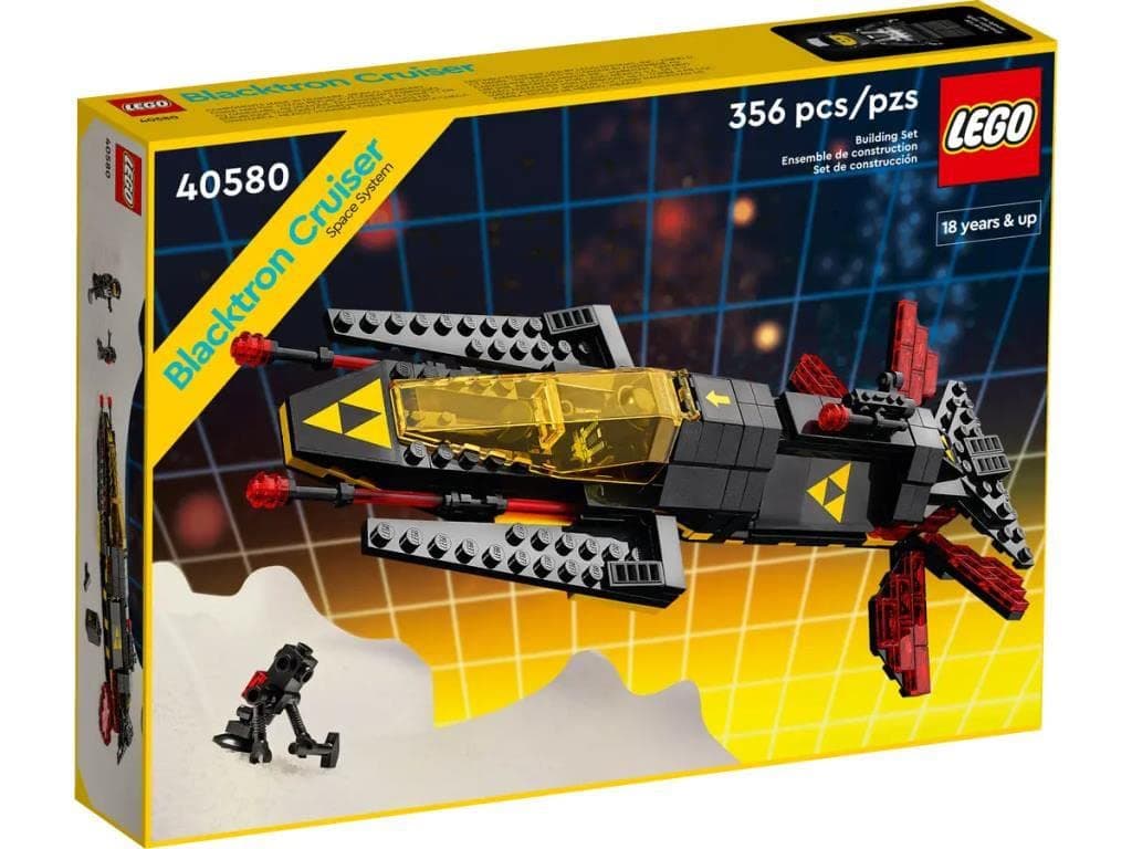 40580 - Blacktron Cruiser, Ages 18 and up, 356 Pieces