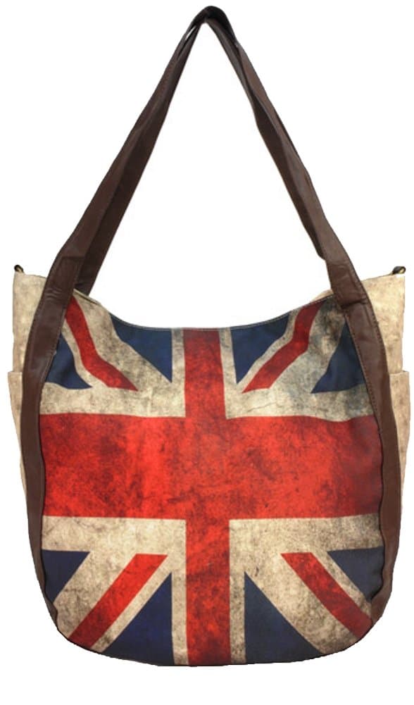Union Jack British Flag Design Tote Bag