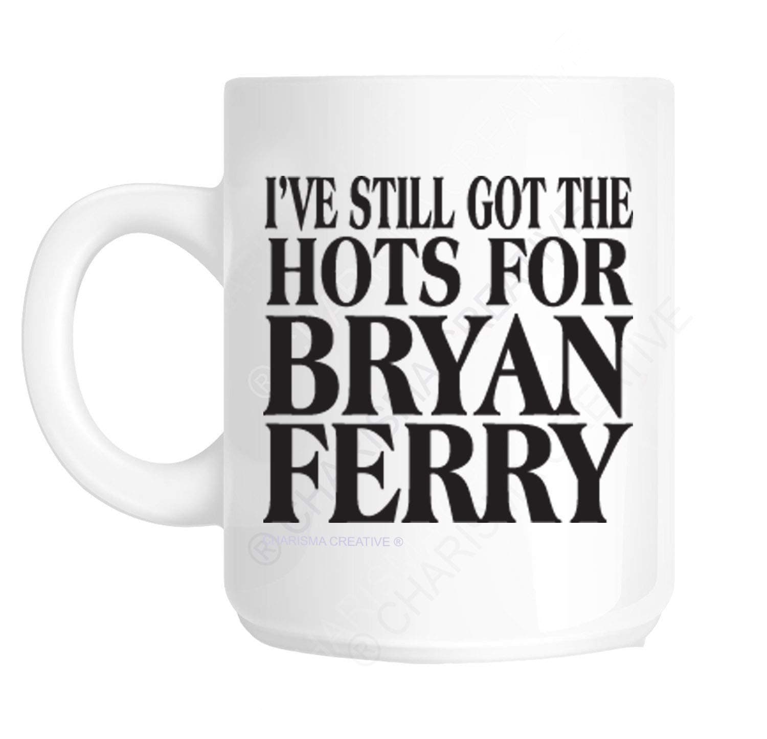 Charisma creativeI've Still Got The Hots For Bryan Ferry Novelty Fun Mug for all Roxy Music Fans