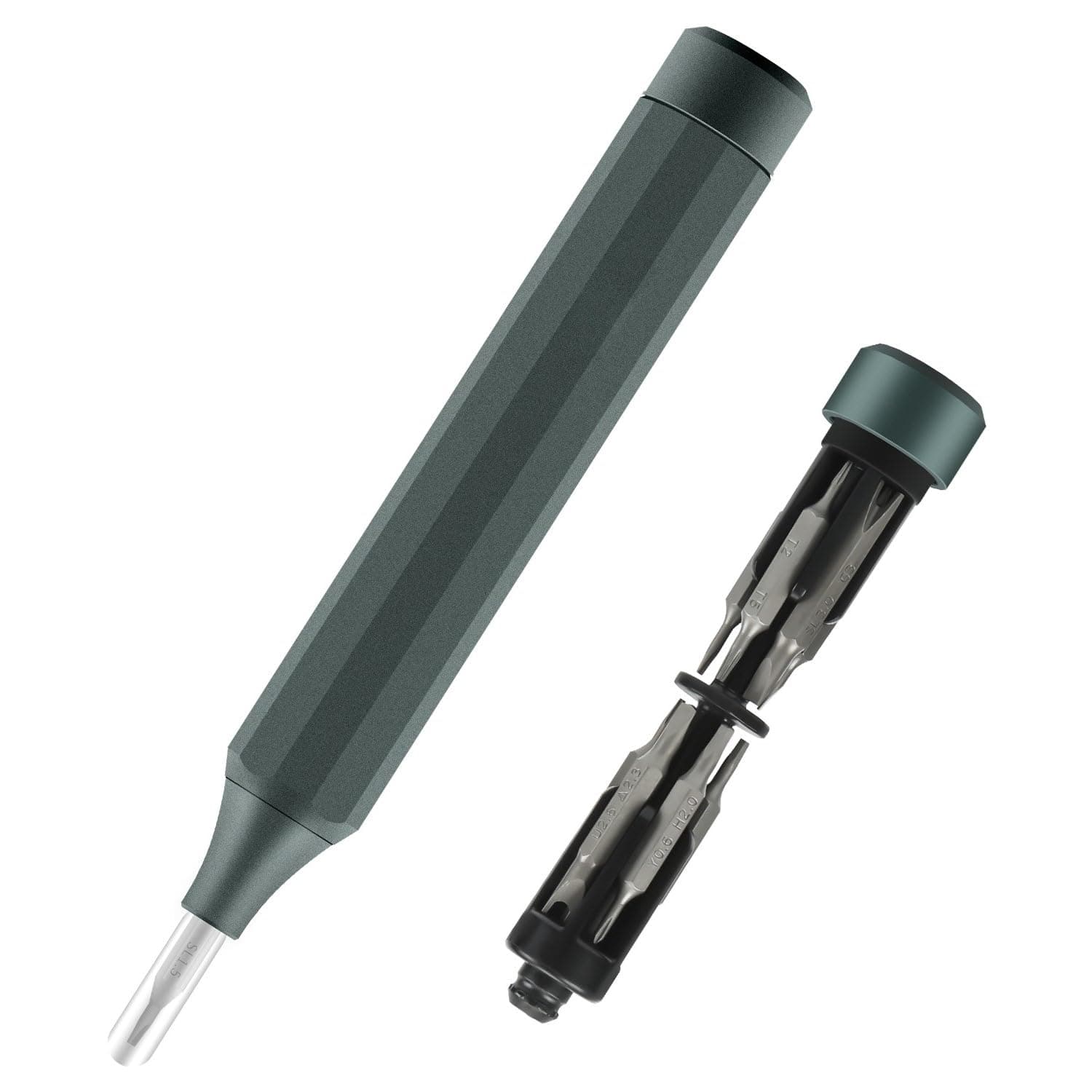 Screwdriver - Screwdriver Set 23-in-1 with 11Pcs Double End S2 Steel Precision Bit Set, Mini Phillips Torx Bits Ideal for Glasses Watch Phone and Electronics Repair