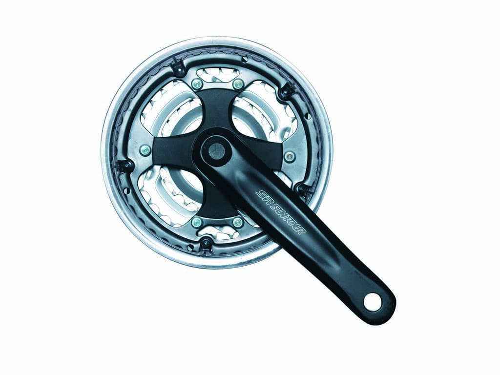 Suntour RBR602 Triple Chainset - Black