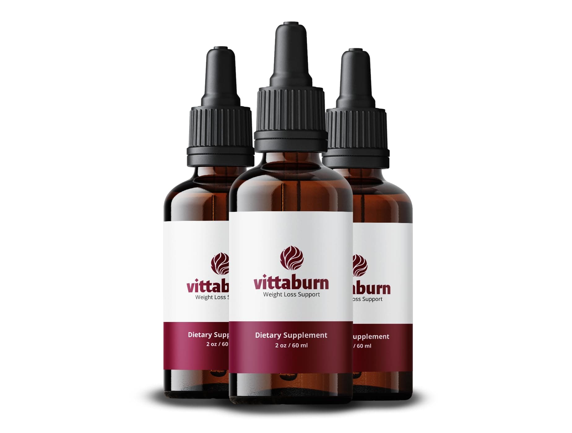 (3 Pack) Weight Loss Support Drops - All Natural Boost Metabolism, Control Cravings & Burn Fat Naturally, Pure Organic Formula for Healthy Weight