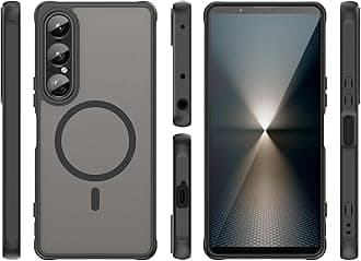 Compatible with Sony Xperia 1 VII Case Cover,Compatible with MagSafe,Anti-Fall,Compatible with Sony Xperia 1 VII 2025 XQ-FS54 Cell Protective Phone Case Black