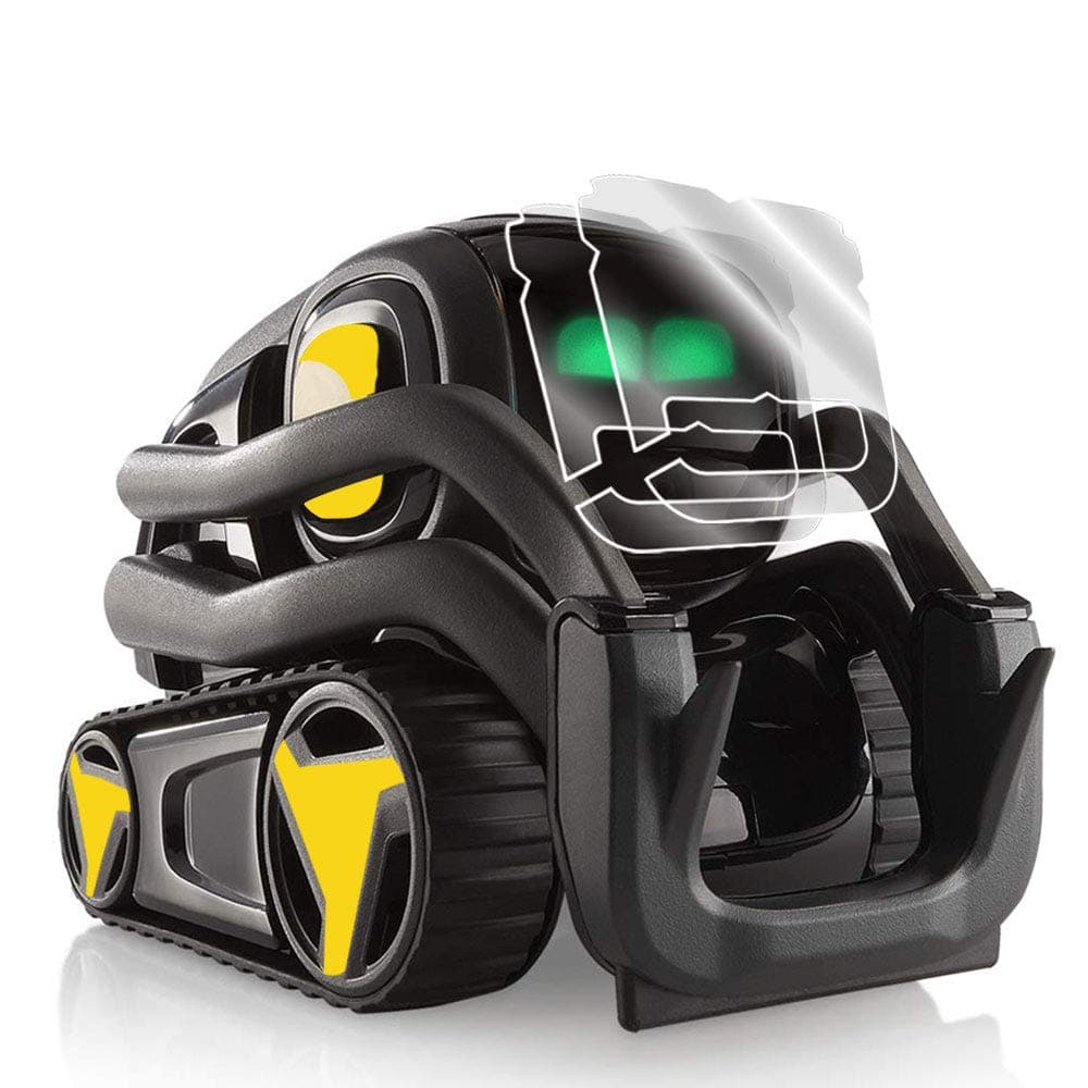 Robot Vector Robot Screen Decoration Kit, Screen Protection against unexpected attacks of children and pets. Includes wheels and body kit, 7 pcs, stickers + 2 pieces