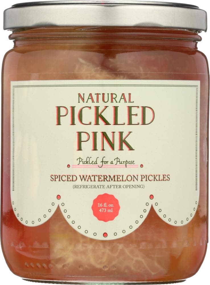 Pickled Pink 16 oz. Spiced Watermelon Pickles - 2 pack