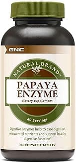 Natural Brand Papaya Enzyme, 240 Tablets, Supports Healthy Digestive Function