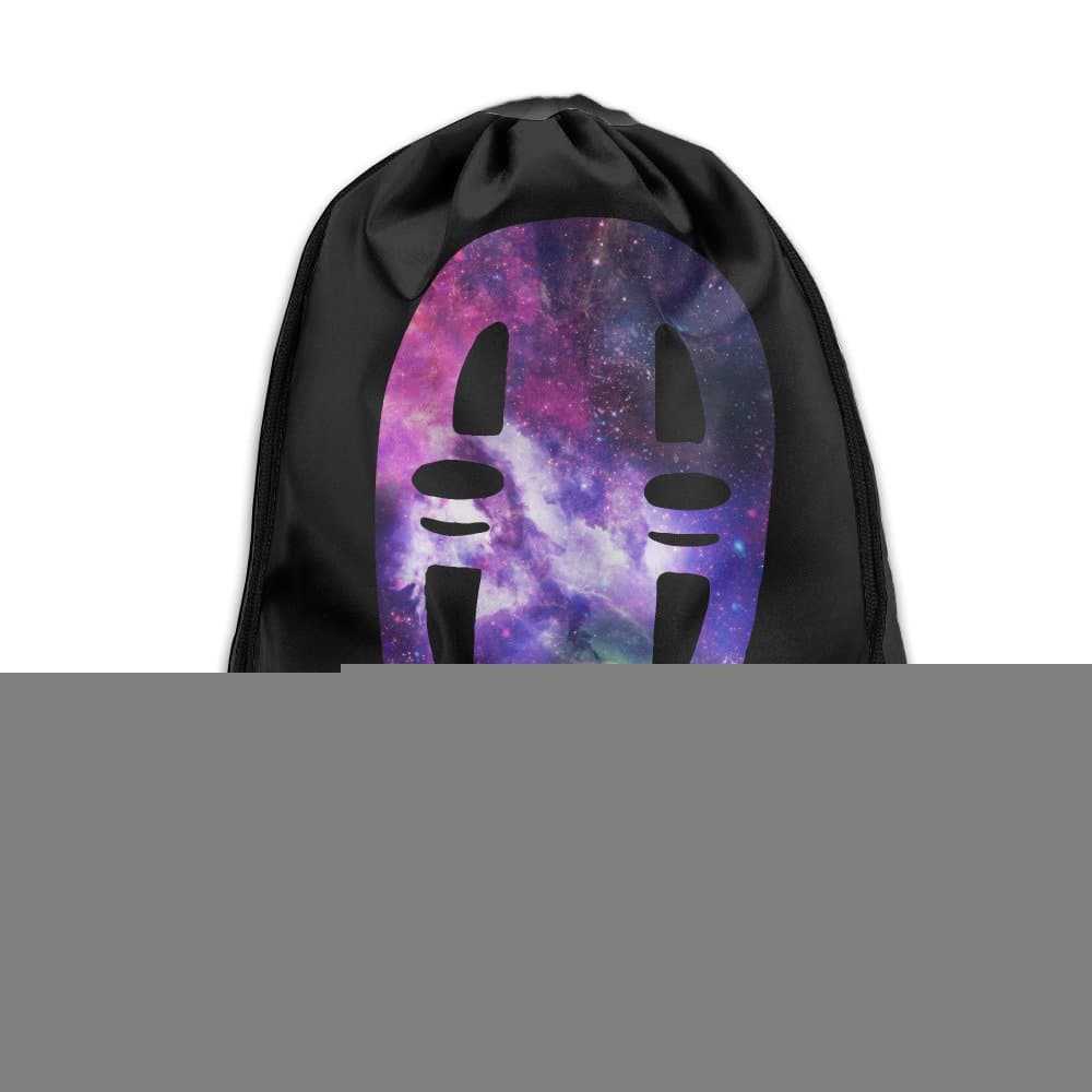 Studio Ghibli Spirited Away No Face Drawstring Bag,drawstring Backpack,sport Bag