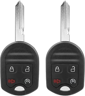 2x key fob remote