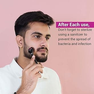 SOTRUE Derma Roller For Hair Growth, 0.5 mm with 540 Titanium Needles, Promotes Hair Growth, Easy to Use