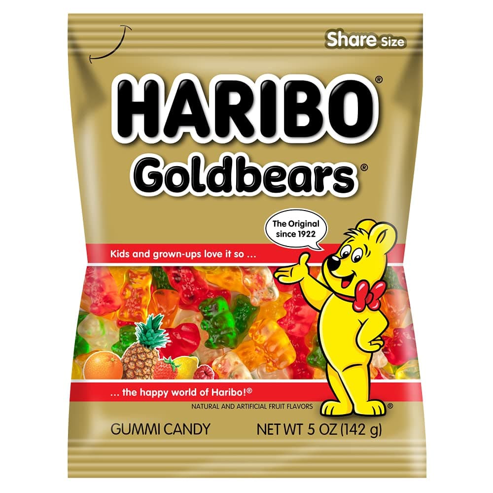 Goldbears Share Size, 4.94 Oz 140 G - Blue-Raspberry